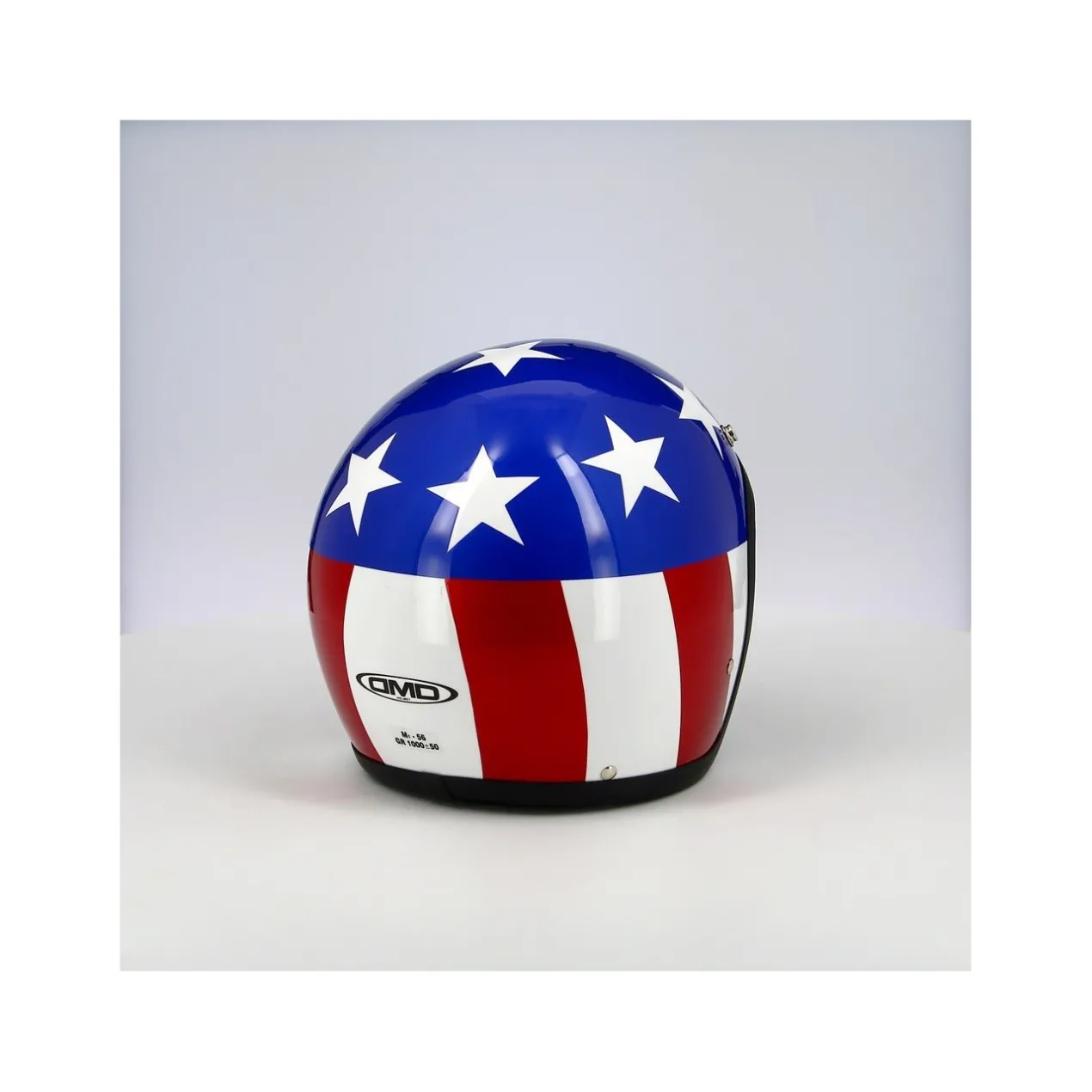 Casco Jet In Fibra Dmd Vintage America Usa