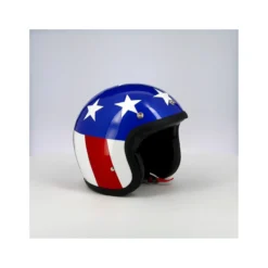 Casco Jet In Fibra Dmd Vintage America Usa