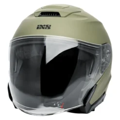 Casco Jet Ixs Rapid J 1.0 Mono Verde Opaco