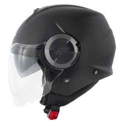 Casco Jet Kappa Kv37m Evo2 Solid Nero Opaco