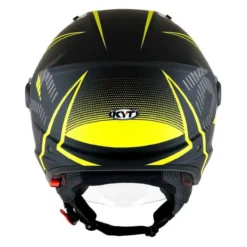 Casco Jet Kyt D-city Colorful Yellow
