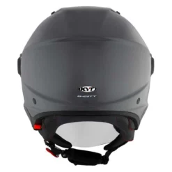 Casco Jet Kyt D-city Plain Grl Grey