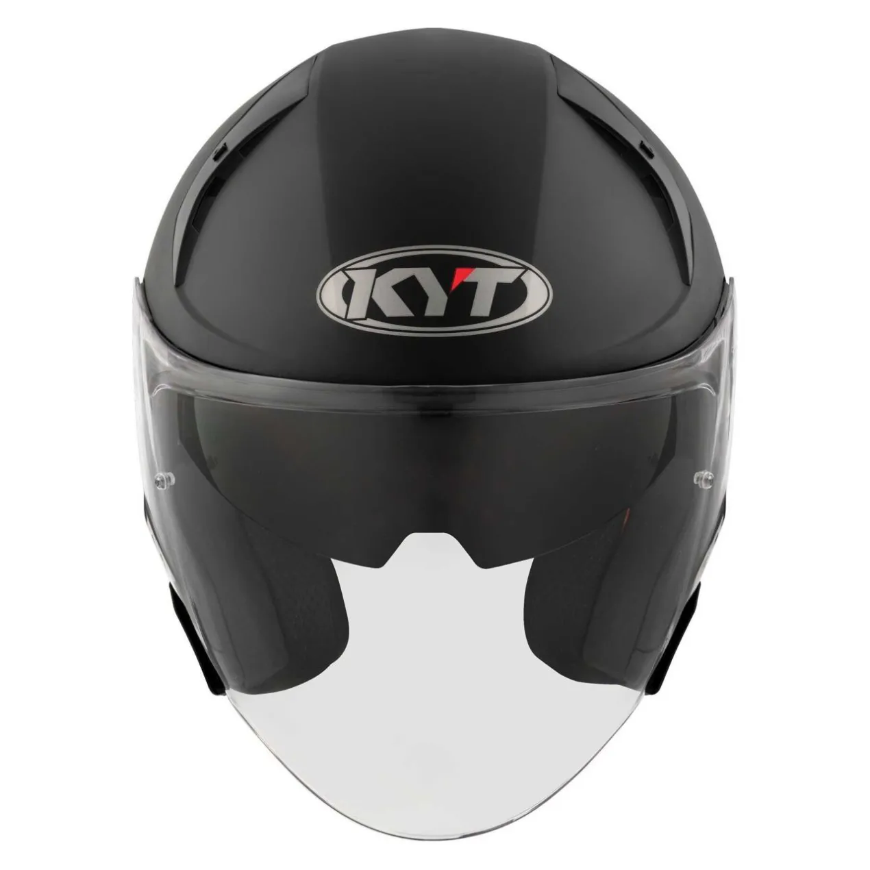 Casco Jet Kyt Ttr-jet Plain Matt Black