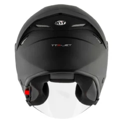 Casco Jet Kyt Ttr-jet Plain Matt Black