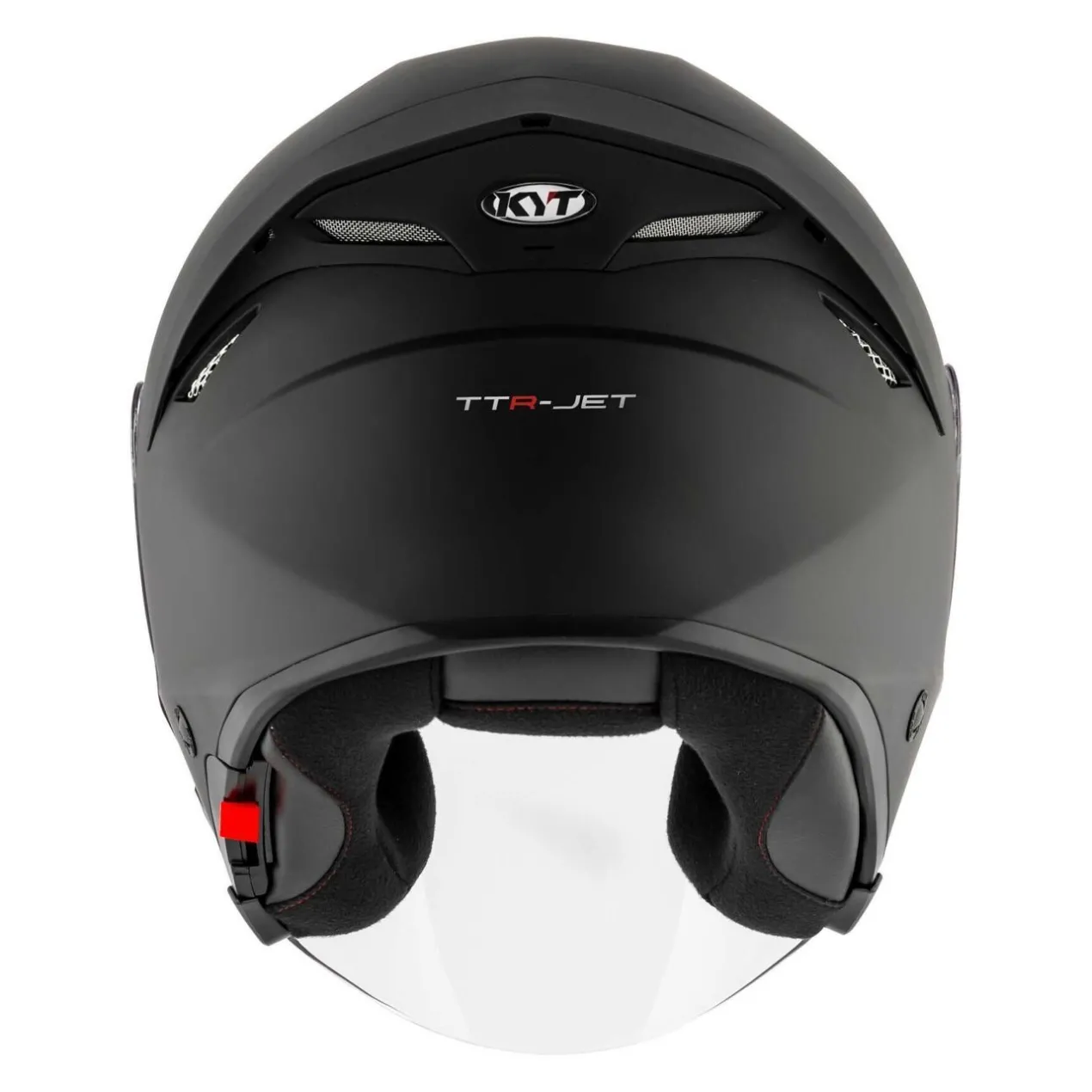 Casco Jet Kyt Ttr-jet Plain Matt Black