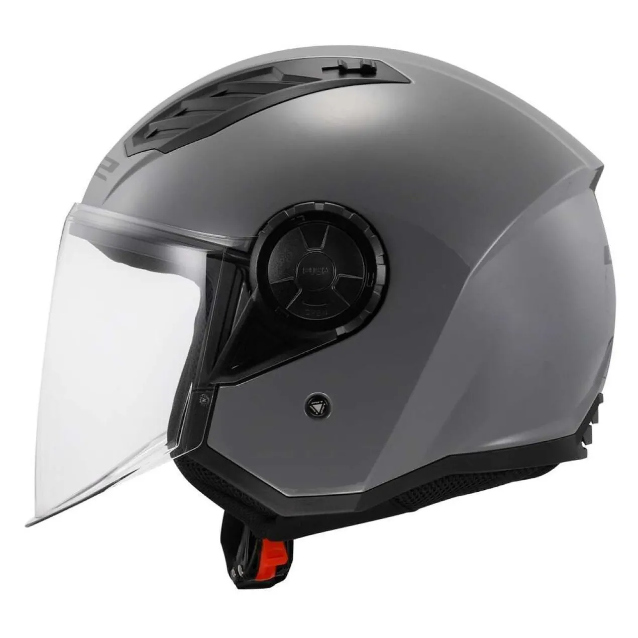 Casco Jet Ls2 Of616 Airflow II Solid Nardo Grey