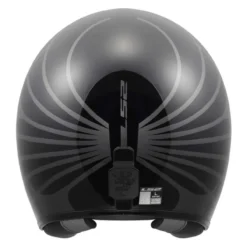 Casco Jet Ls2 Of601 Bob II Cosmic Black Grey
