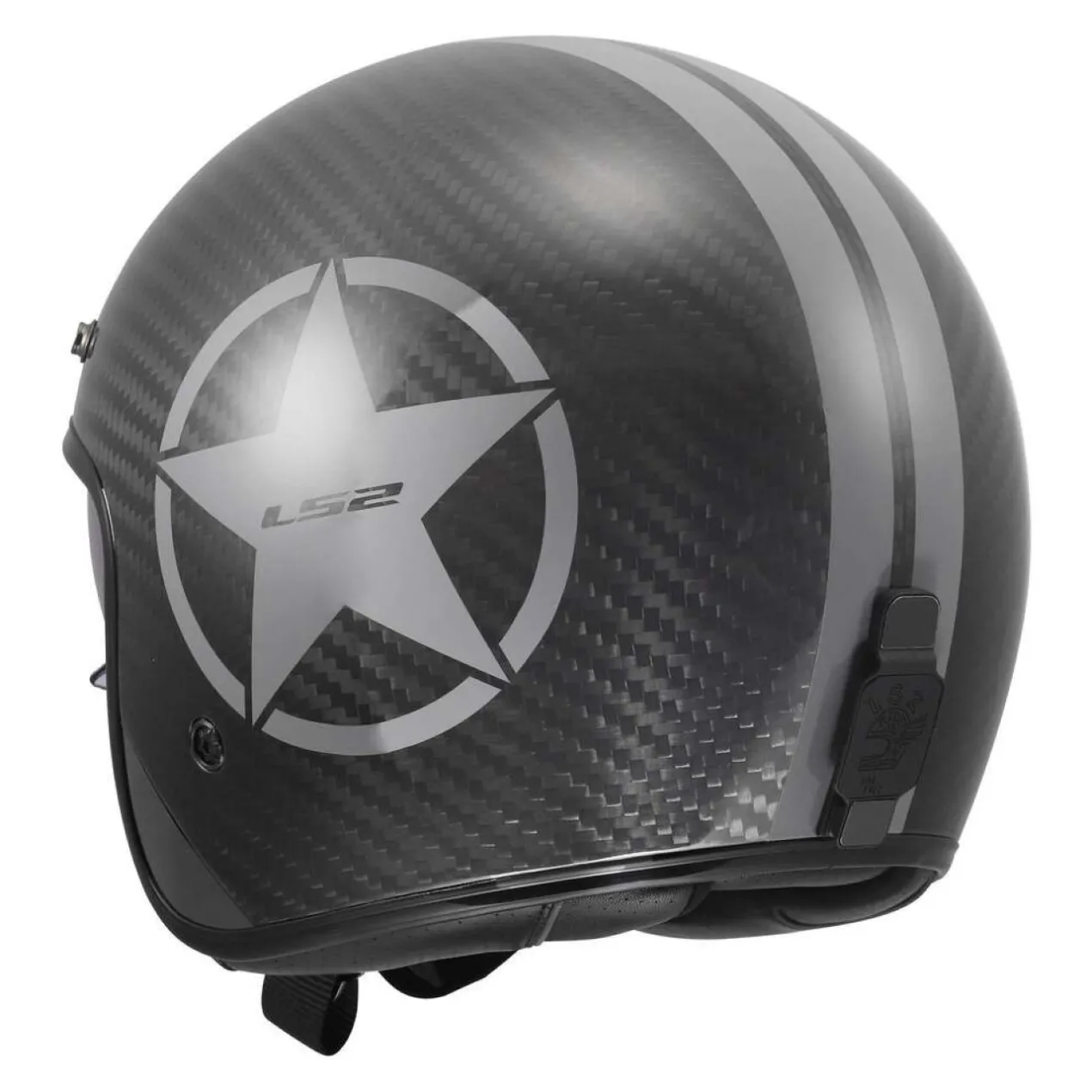 Casco Jet Ls2 Of601 Bob II C Star Grey