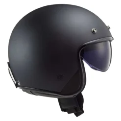 Casco Jet Ls2 Of601 Bob II Solid Matt Black