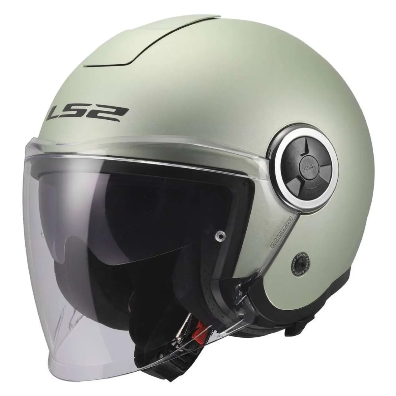 Casco Jet Ls2 Of620 Classy Solid Grey Comet