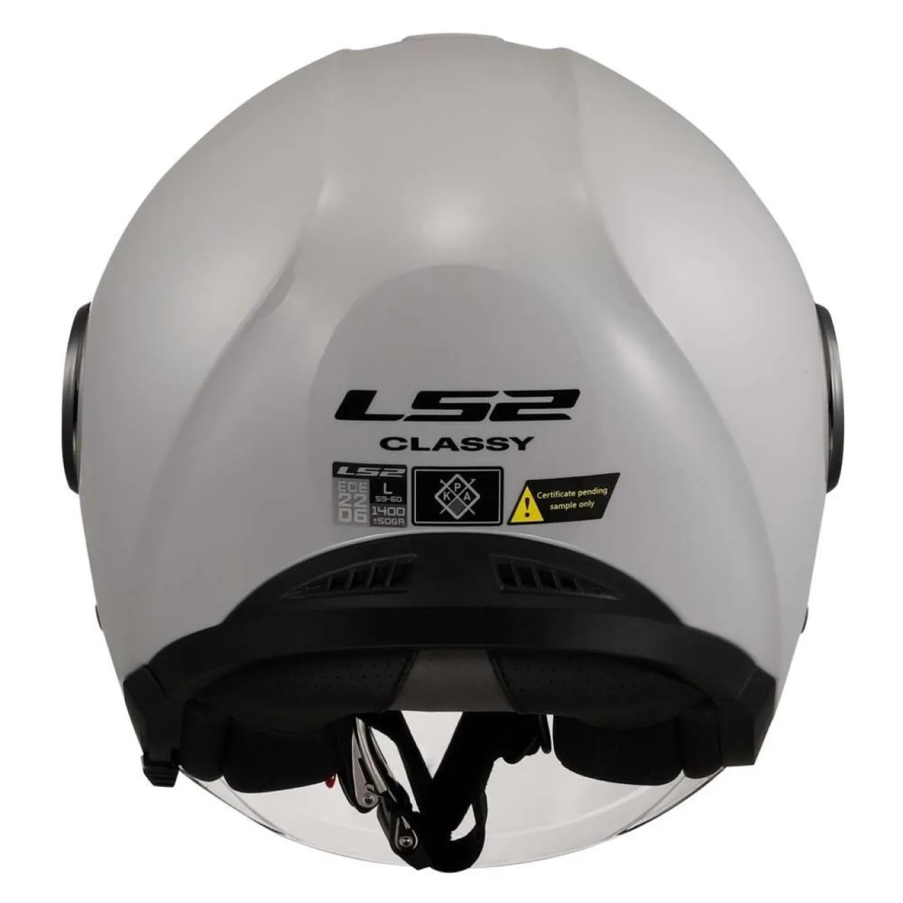 Casco Jet Ls2 Of620 Classy Solid Pearl Grey