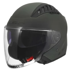 Casco Jet Ls2 Of600 Copter II Solid Military Green