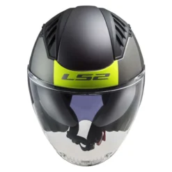 Casco Jet Ls2 Of600 Copter II Urbane M.black H-v Yellow