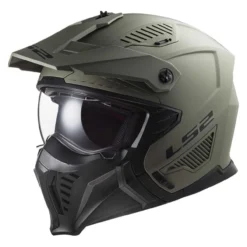Casco Jet Ls2 Of606 Drifter Solid Matt Sand Olive