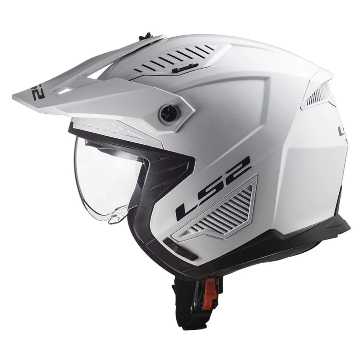 Casco Jet Ls2 Of606 Drifter Solid White