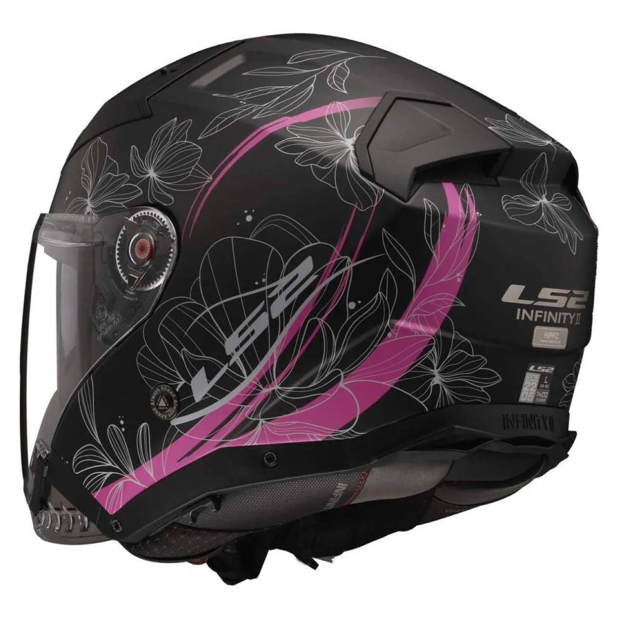 Casco Jet Ls2 Of603 Infinity II Lotus Matt Pink