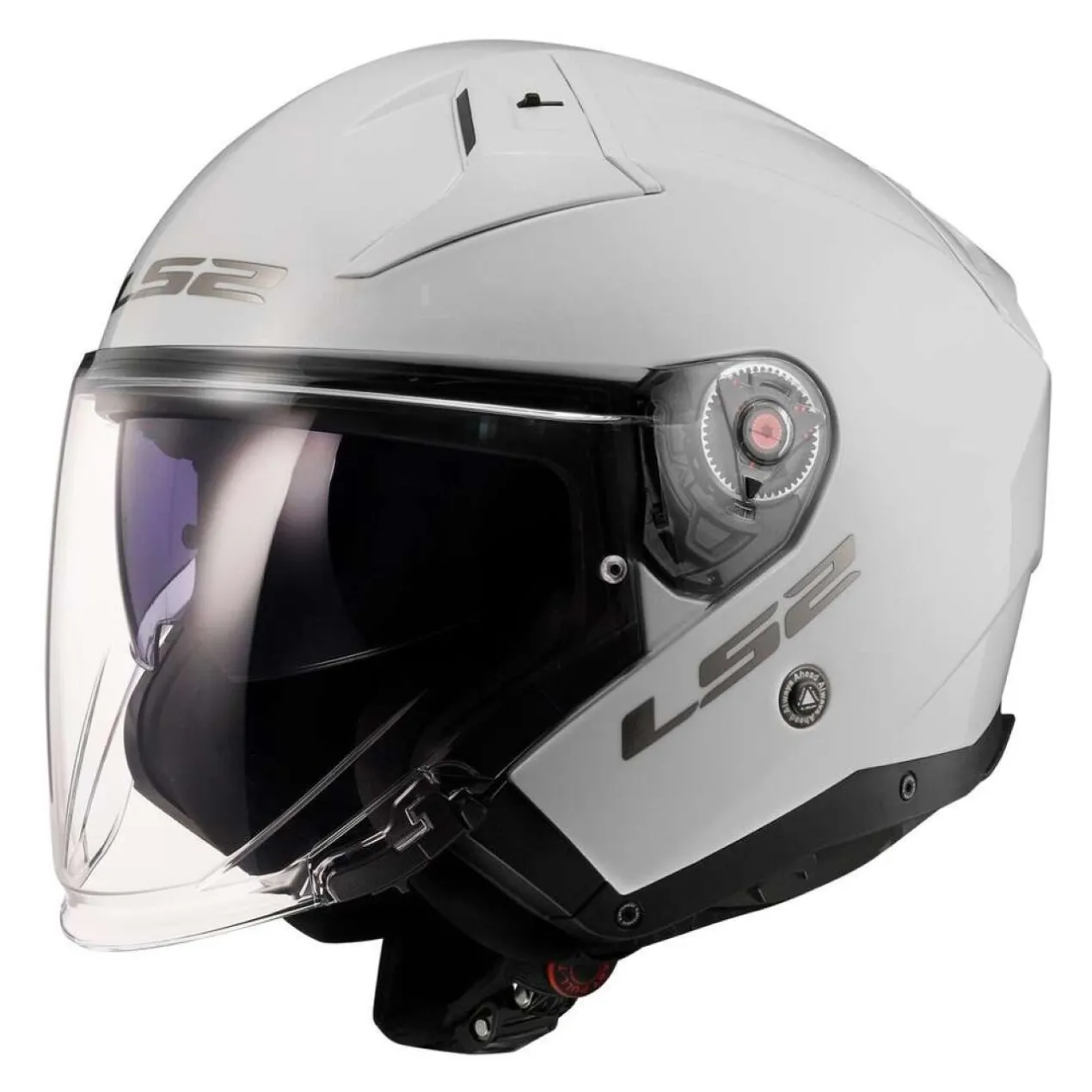Casco Jet Ls2 Of603 Infinity II Solid Gloss White