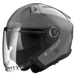 Casco Jet Ls2 Of603 Infinity II Solid Nardo Grey