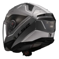 Casco Jet Ls2 Of603 Infinity II Veyron Gl.grey White