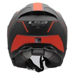 Casco Jet Ls2 Of603 Infinity II Veyron Black Grey Red