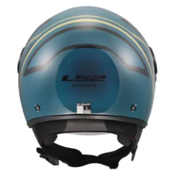 Casco Jet Ls2 Of558 Sphere Lux II Minim Blue Teal