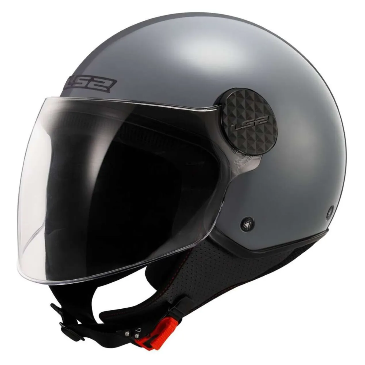Casco Jet Ls2 Of558 Sphere Lux II Solid Matt Titanium