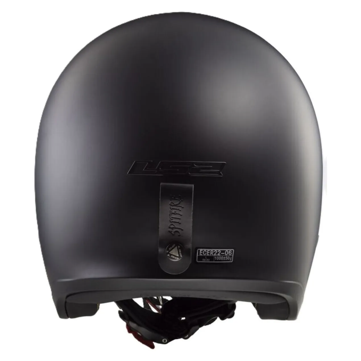 Casco Jet Ls2 Of599 Spitfire II Solid Matt Black
