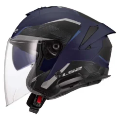 Casco Jet Ls2 Of618 Verso II Air Navy Blue