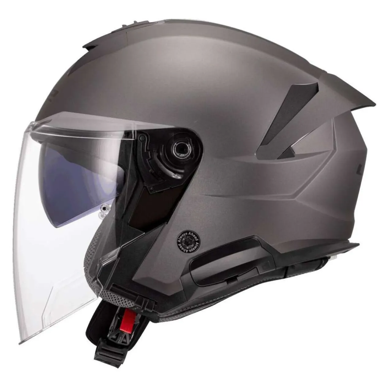 Casco Jet Ls2 Of618 Verso II Solid Matt Titanium