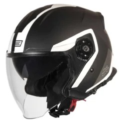 Casco Jet Origine Palio 2.0 Techy White Black Ma
