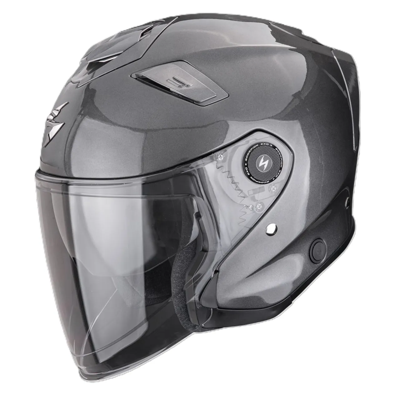 Casco Jet Scorpion Exo-gt Jet Grigio Metallizzato