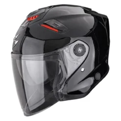 Casco Jet Scorpion Exo-gt Jet Nero Metallizzato