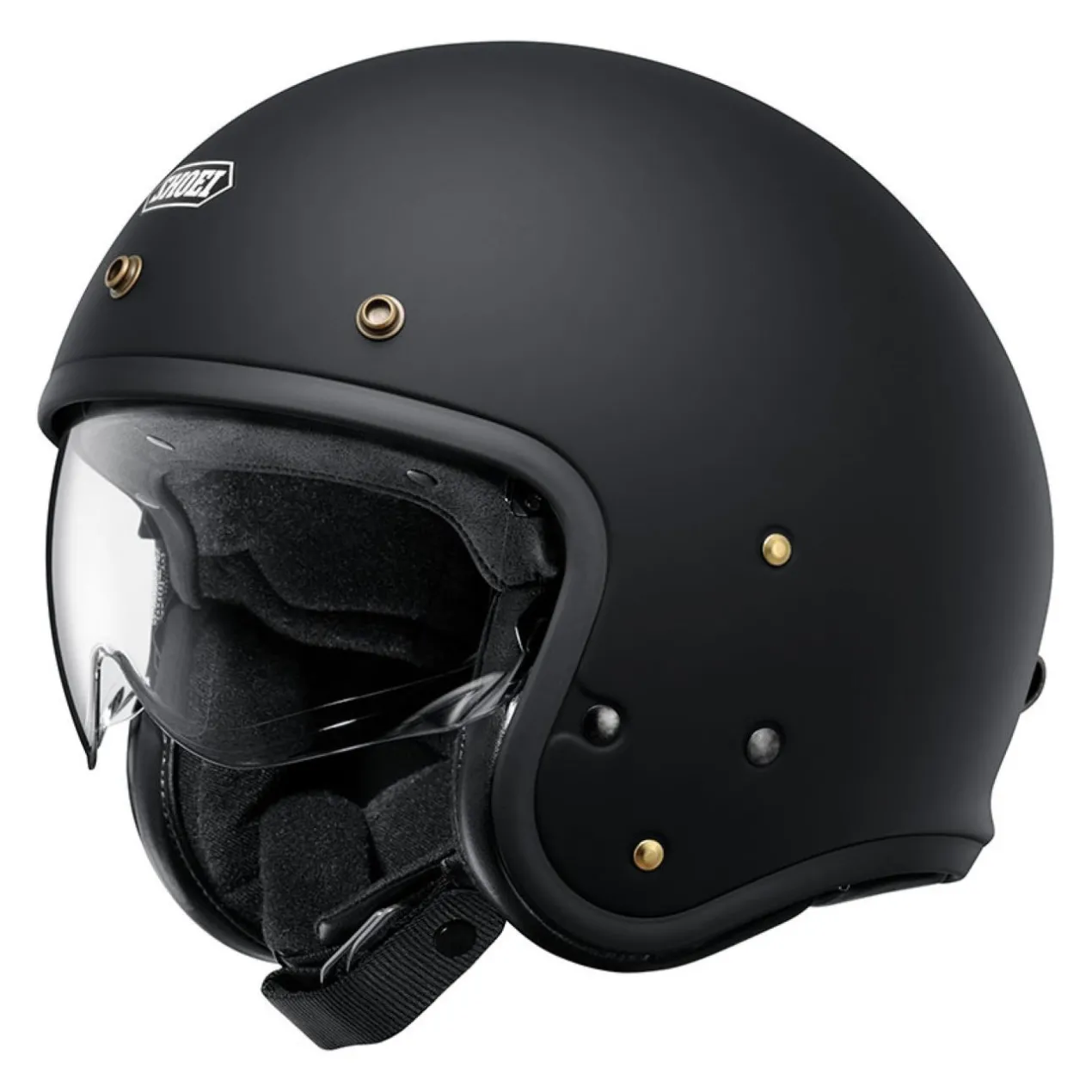 Casco Jet Shoei J-O2 Unic Matt Black