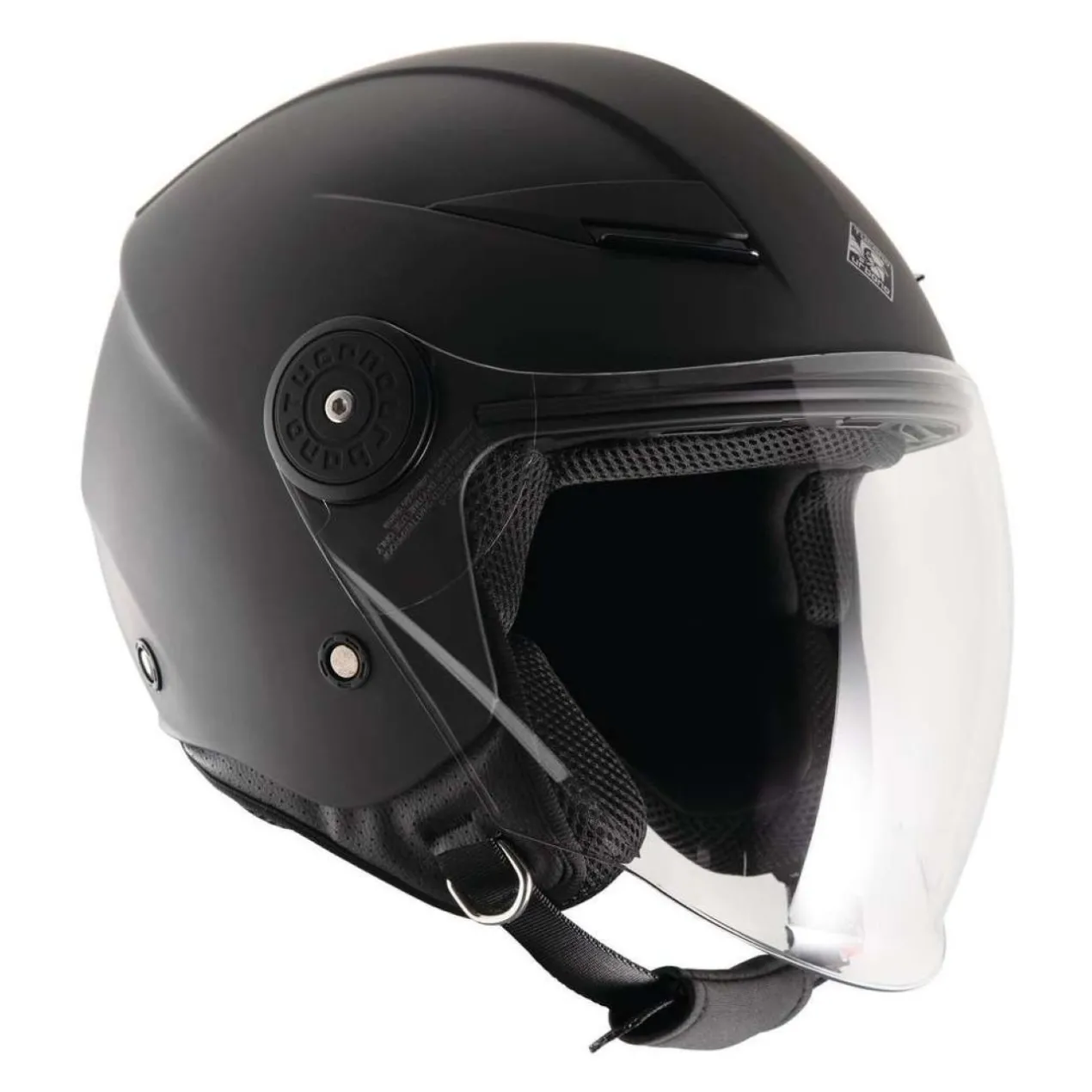 Casco Jet Tucano Urbano El Start Grigio Carbone Opaco