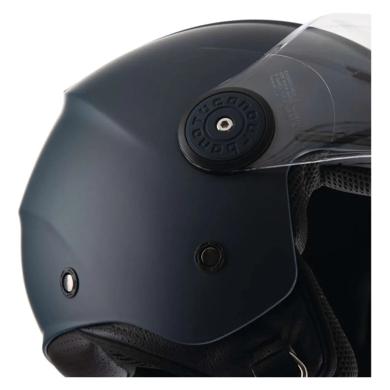 Casco Jet Tucano Urbano El Start Grigio Carbone Opaco