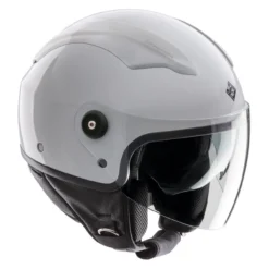 Casco Jet Tucano Urbano El Top Bianco Ghiaccio Luci