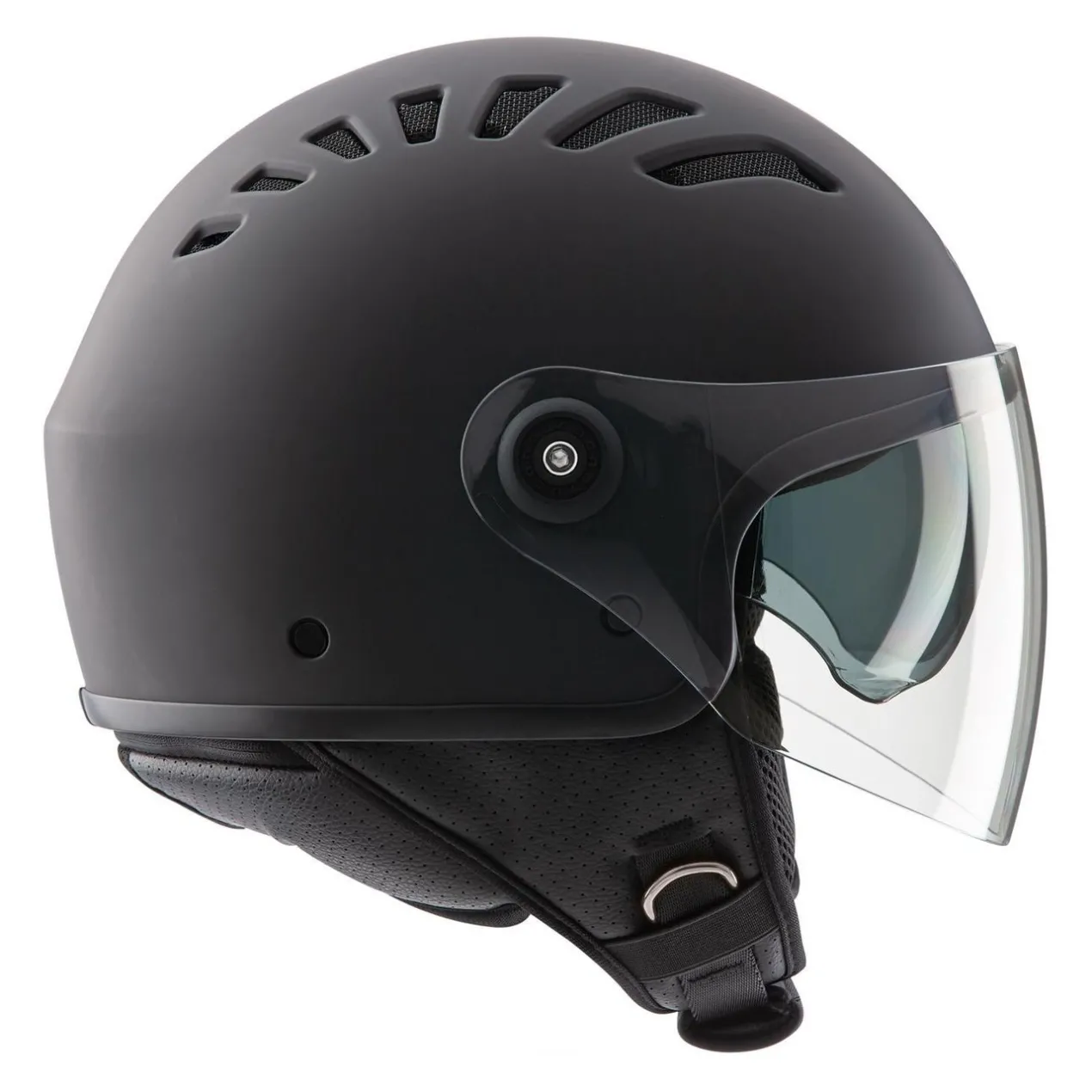 Casco Jet Tucano Urbano El Top Grigio Carbone Opaco