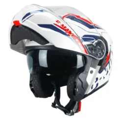 Casco Modulare Cgm 569g C-max City Blu Bianco Rosso