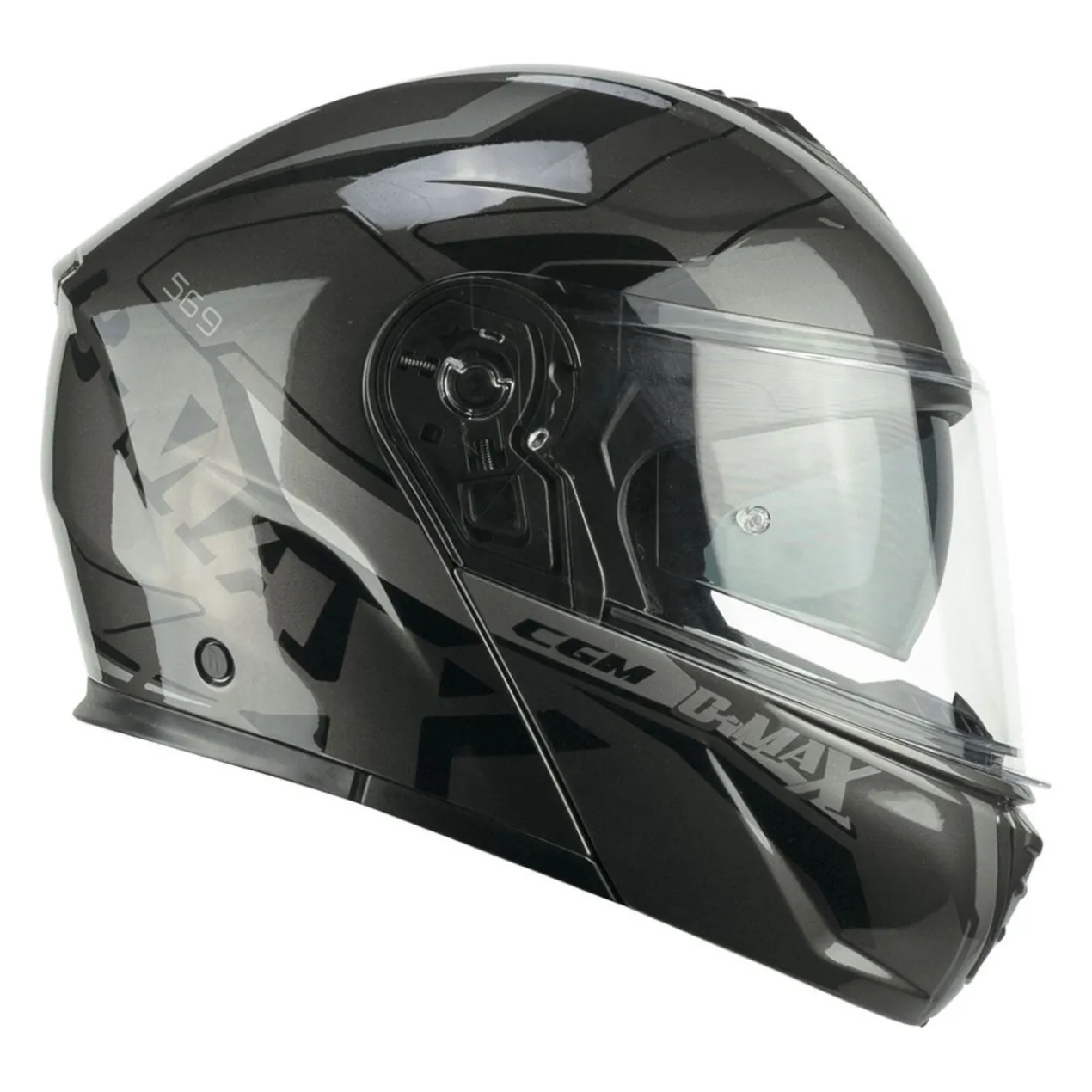 Casco Modulare Cgm 569g C-max City Grafite Nero