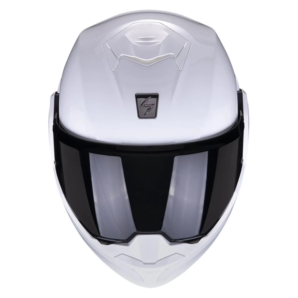 Casco Modulare Flip Back Scorpion Exo-tech Evo Solid White