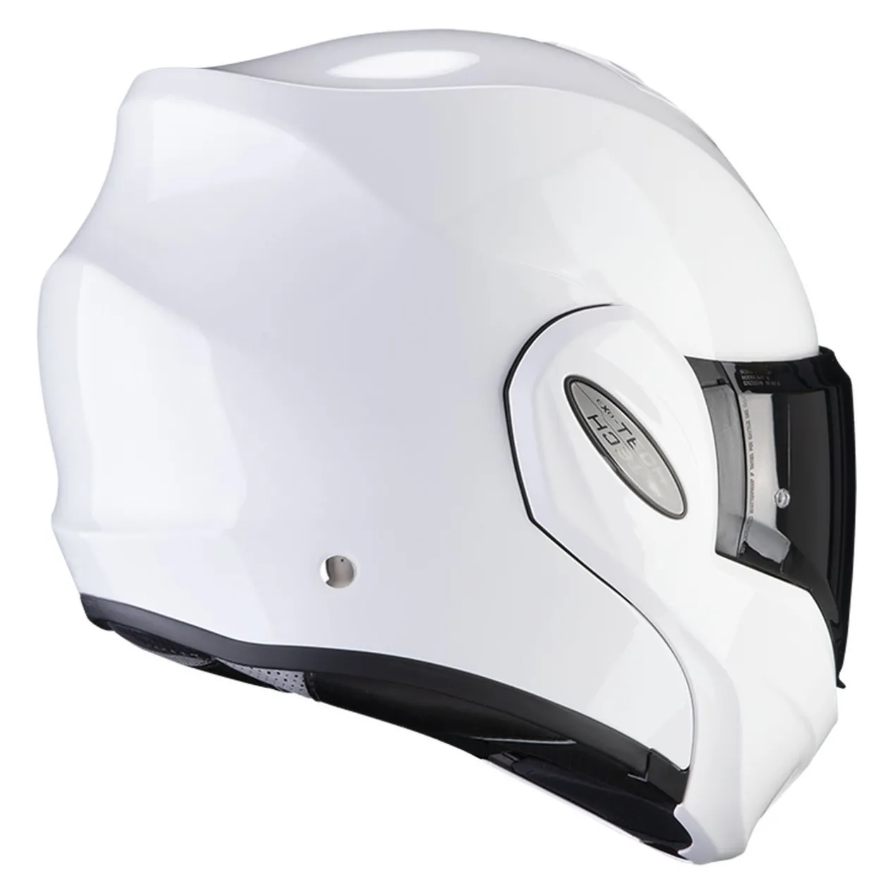 Casco Modulare Flip Back Scorpion Exo-tech Evo Solid White