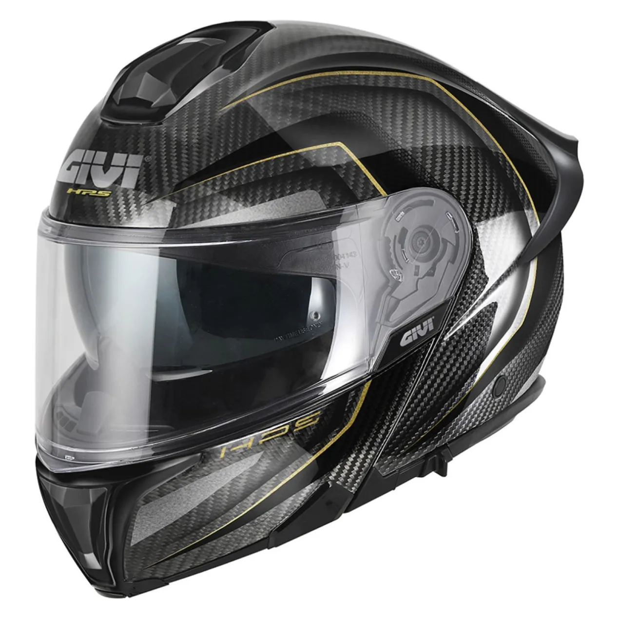 Casco Modulare Givi X50 Carbon Carbonio Nero Oro
