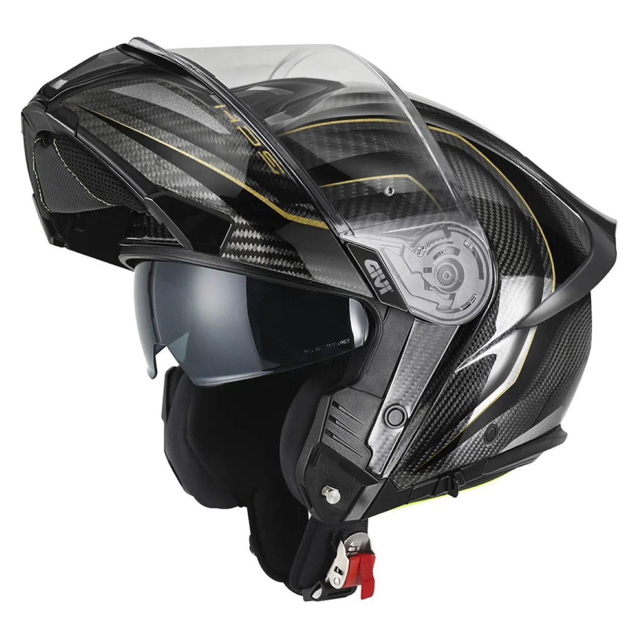 Casco Modulare Givi X50 Carbon Carbonio Nero Oro