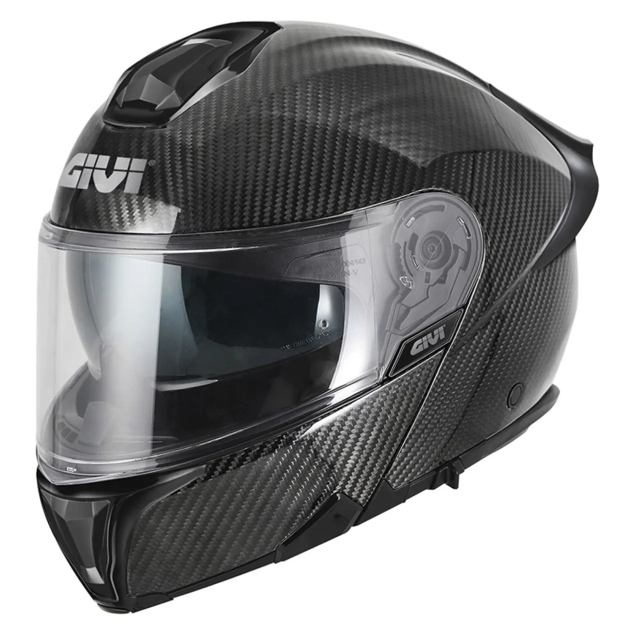 Casco Modulare Givi X50 Carbon Solid Carbonio Lucido