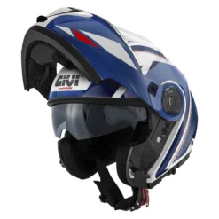 Casco Modulare Givi X26 Square Bianco Blu Rosso