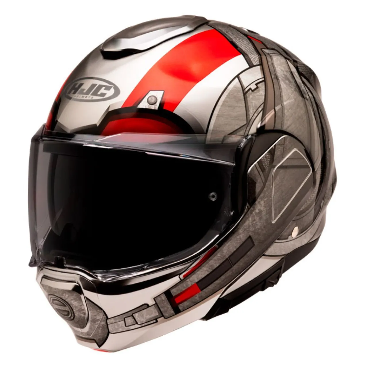 Casco Modulare Hjc F100 Antman Marvel Mc1