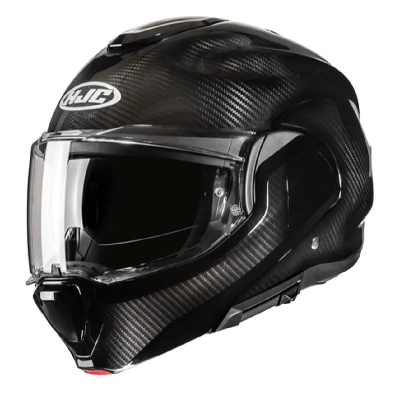 Casco Modulare Hjc F100 Carbon Black