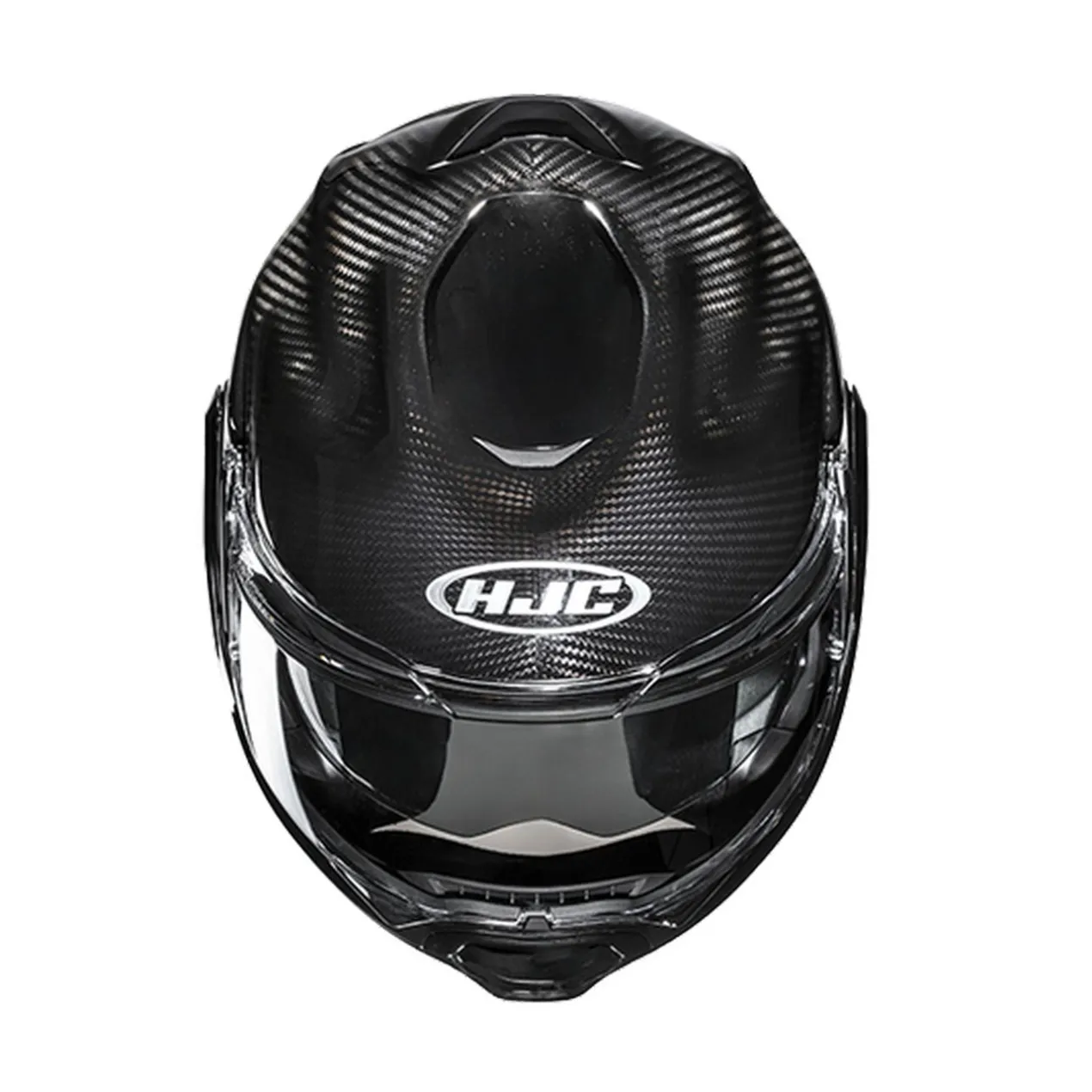 Casco Modulare Hjc F100 Carbon Black