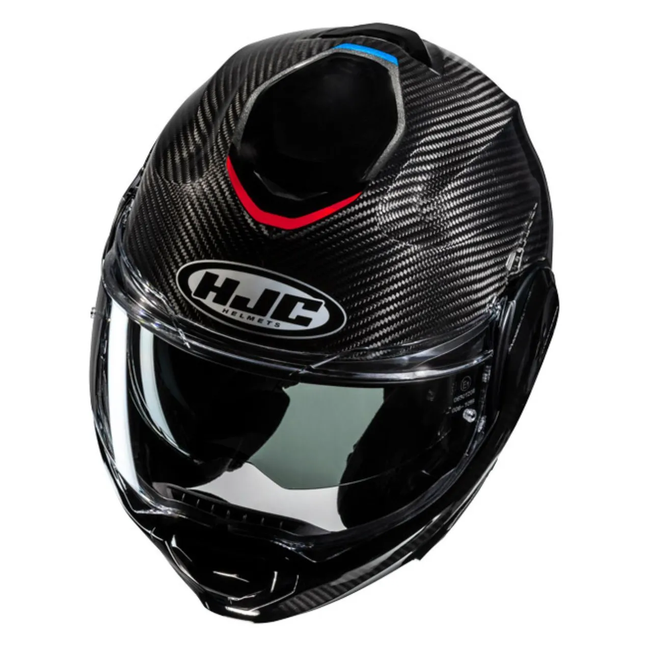Casco Modulare Hjc F100 Carbon Stan Mc21