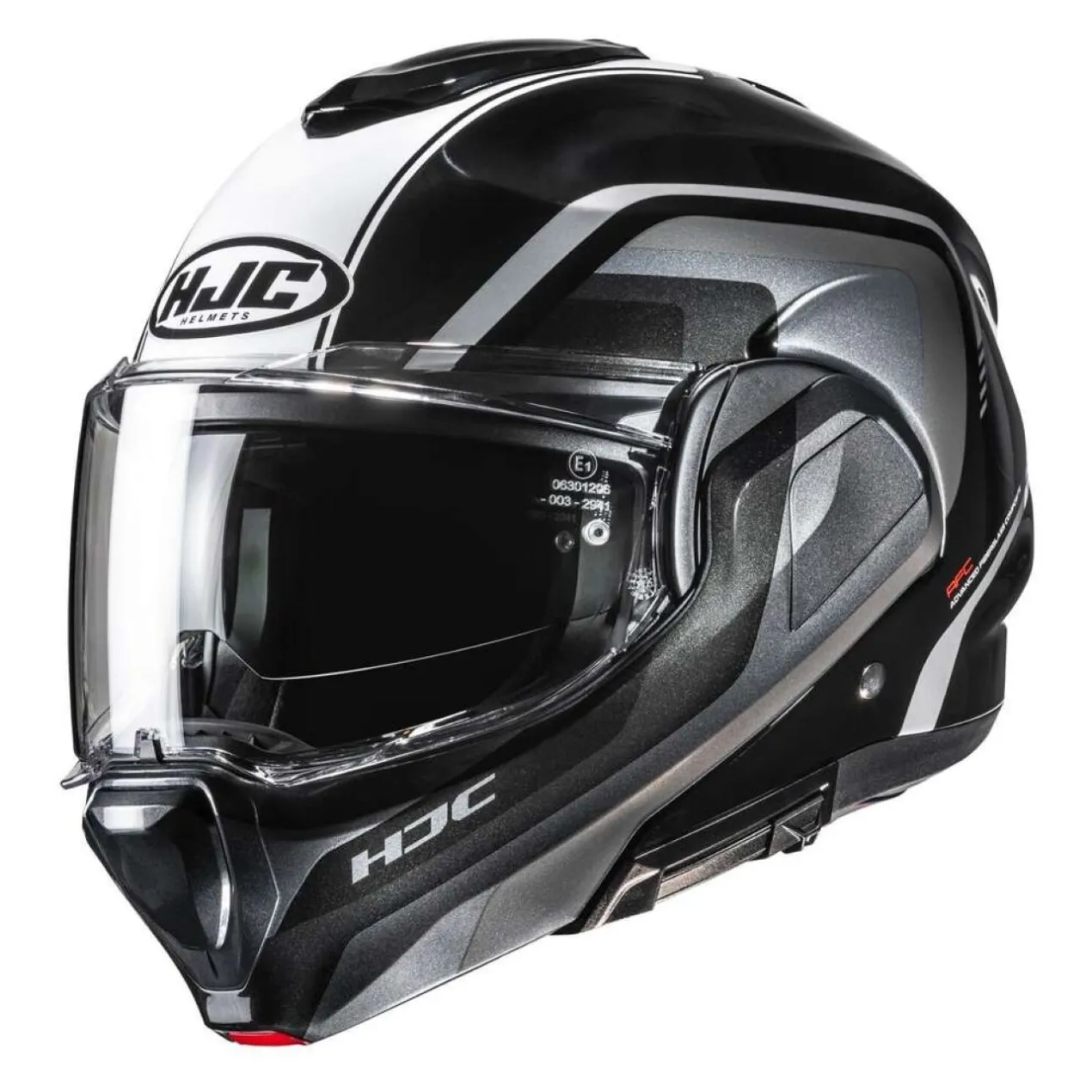 Casco Modulare Hjc F100 Reff Mc21